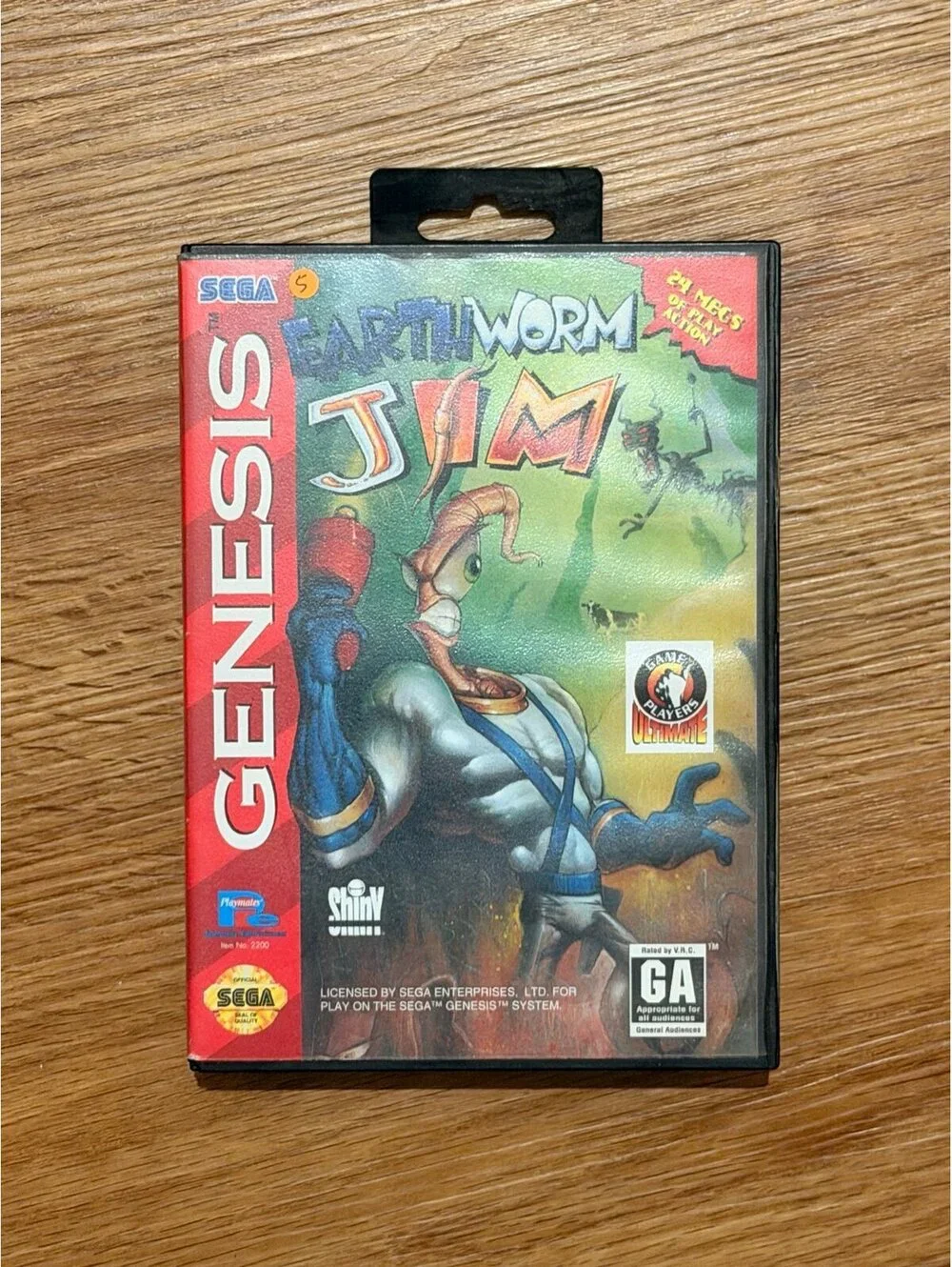 EarthWorm Jim for Sega Genesis